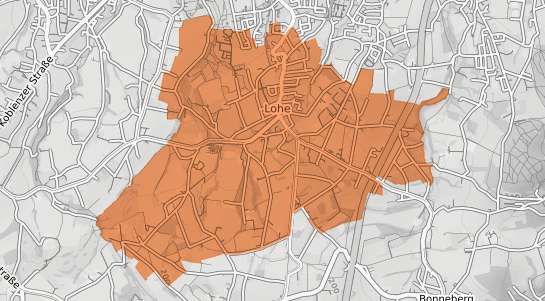 Mietspiegelkarte Bad Oeynhausen Lohe